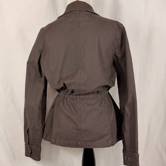 Prana Women's Utility Jacket with Cinchable Waist | Brown | Medium - Picture 15 of 15